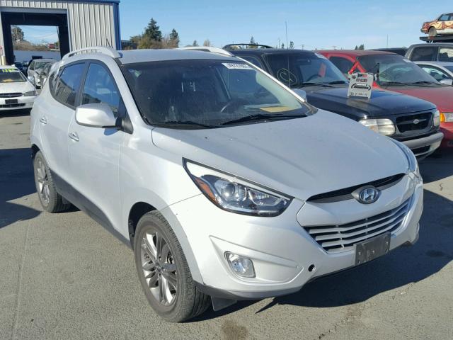 KM8JU3AGXEU838926 - 2014 HYUNDAI TUCSON GLS SILVER photo 1