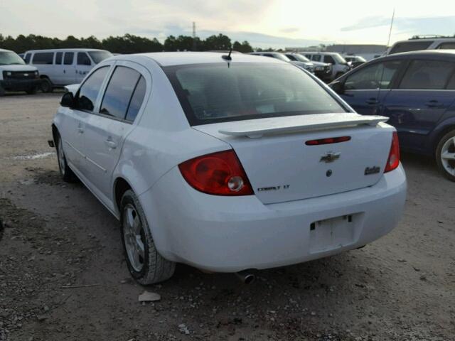 1G1AL58F887263513 - 2008 CHEVROLET COBALT LT WHITE photo 3