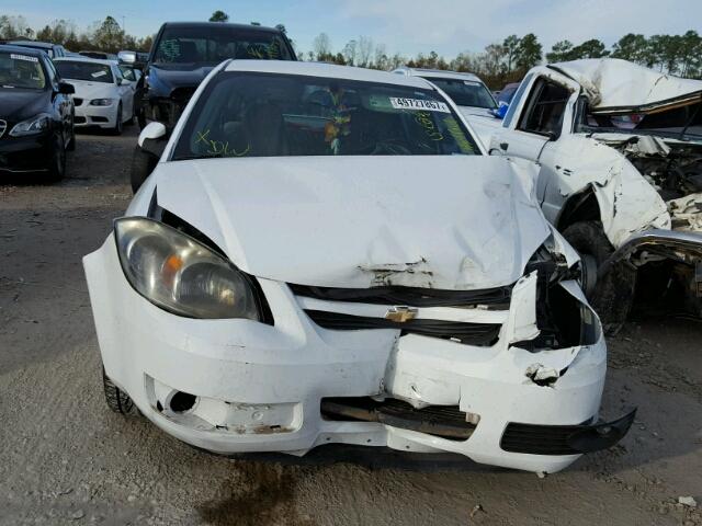 1G1AL58F887263513 - 2008 CHEVROLET COBALT LT WHITE photo 9