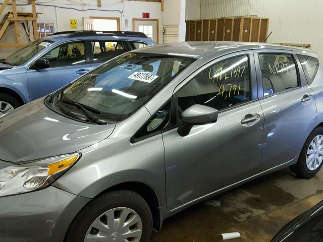 3N1CE2CP2FL447592 - 2015 NISSAN VERSA NOTE GRAY photo 2