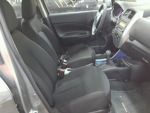 3N1CE2CP2FL447592 - 2015 NISSAN VERSA NOTE GRAY photo 5