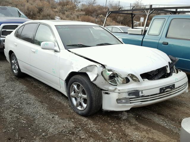 JT8BD69S410138421 - 2001 LEXUS GS 300 WHITE photo 1