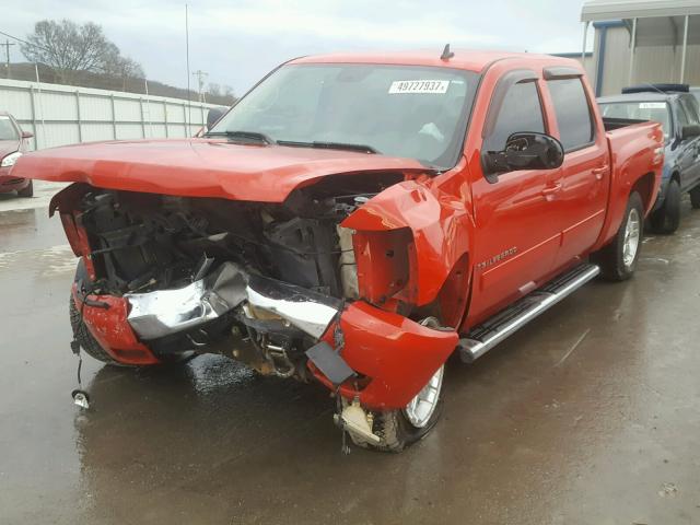 3GCEK13M58G172276 - 2008 CHEVROLET SILVERADO RED photo 2