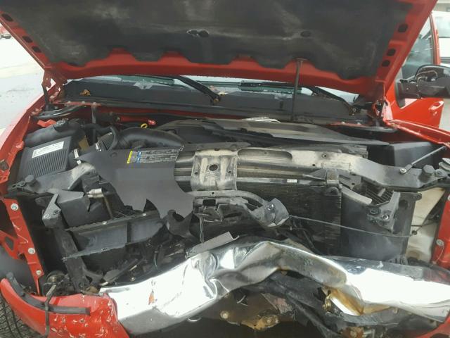 3GCEK13M58G172276 - 2008 CHEVROLET SILVERADO RED photo 7