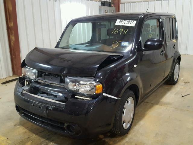 JN8AZ2KR8BT201698 - 2011 NISSAN CUBE BASE BLACK photo 2