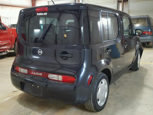 JN8AZ2KR8BT201698 - 2011 NISSAN CUBE BASE BLACK photo 4