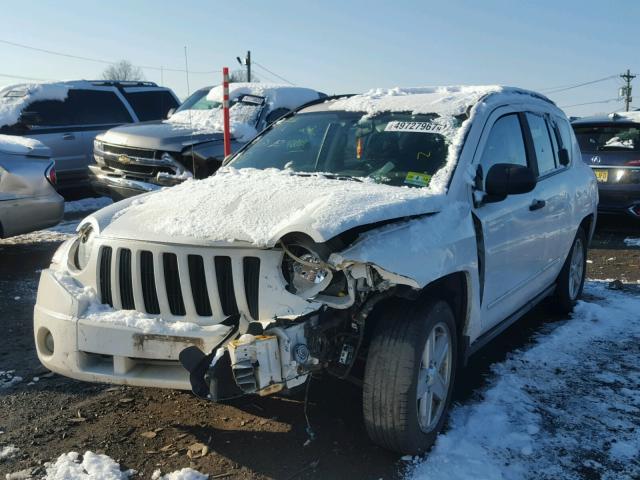 1J4FT47B29D187158 - 2009 JEEP COMPASS SP WHITE photo 9