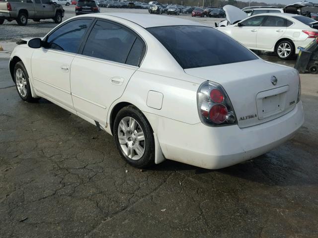 1N4AL11D95C268611 - 2005 NISSAN ALTIMA S WHITE photo 3