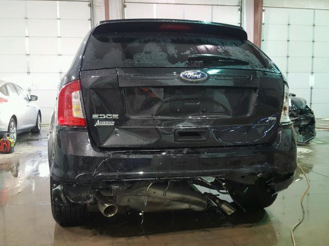 2FMDK4GC3EBB81762 - 2014 FORD EDGE SE BLACK photo 9