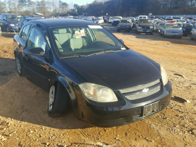 1G1AL58F987194069 - 2008 CHEVROLET COBALT LT BLACK photo 1