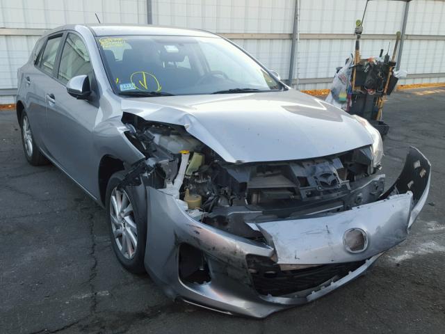 JM1BL1LP8D1788556 - 2013 MAZDA 3 I SILVER photo 1