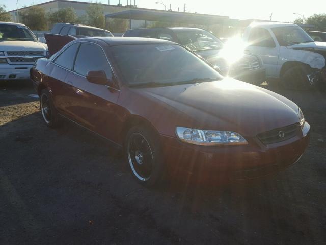 1HGCG2246WA004210 - 1998 HONDA ACCORD LX RED photo 1