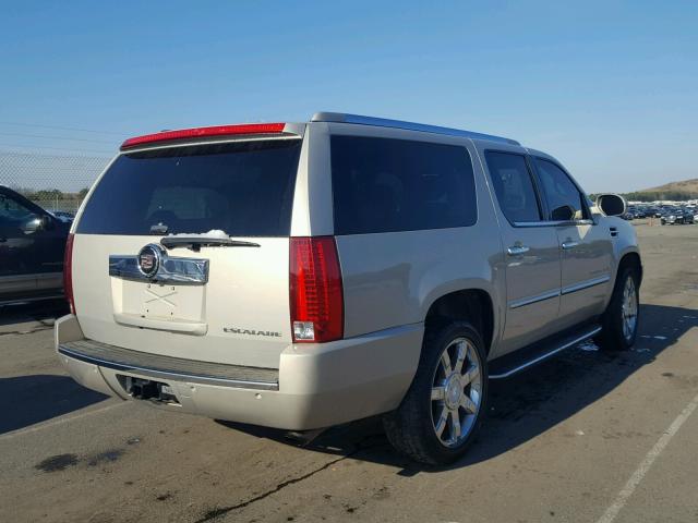 1GYFK66888R235638 - 2008 CADILLAC ESCALADE E BEIGE photo 4