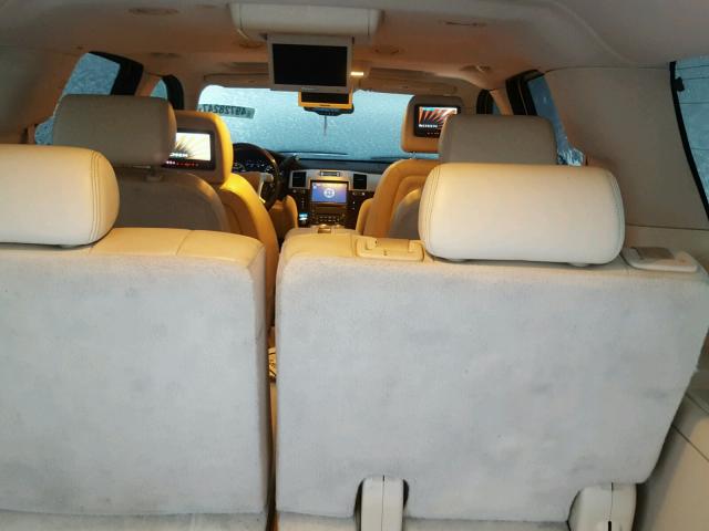 1GYFK66888R235638 - 2008 CADILLAC ESCALADE E BEIGE photo 9