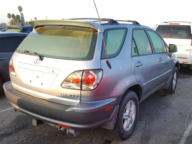 JTJHF10U020287947 - 2002 LEXUS RX 300 GRAY photo 4