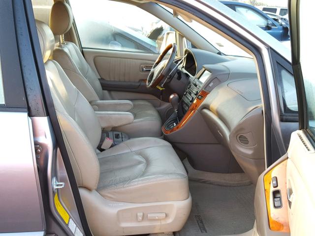 JTJHF10U020287947 - 2002 LEXUS RX 300 GRAY photo 5