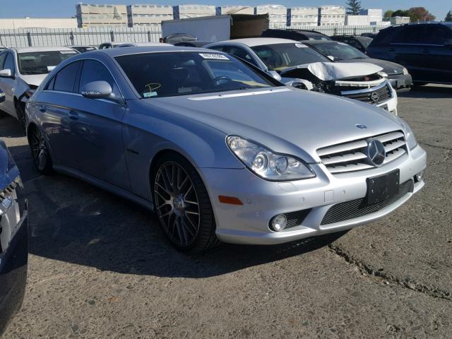 WDDDJ77X27A083807 - 2007 MERCEDES-BENZ CLS 63 AMG SILVER photo 1