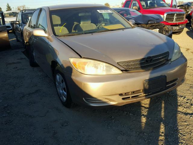 4T1BE32K73U746853 - 2003 TOYOTA CAMRY LE GOLD photo 1