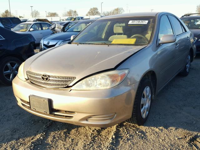 4T1BE32K73U746853 - 2003 TOYOTA CAMRY LE GOLD photo 2