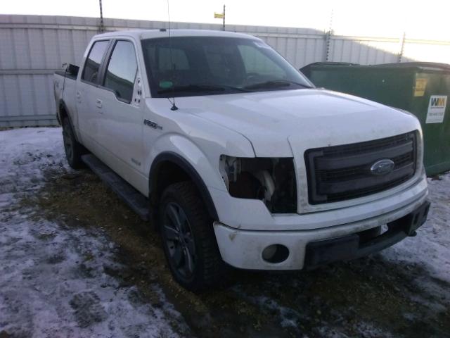 1FTFW1ET0DFD57506 - 2013 FORD F150 SUPER WHITE photo 1