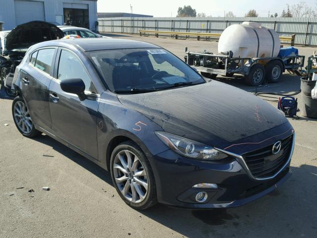 JM1BM1L33F1274448 - 2015 MAZDA 3 TOURING BLUE photo 1