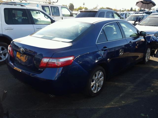 4T1BK46K67U006872 - 2007 TOYOTA CAMRY NEW BLUE photo 4