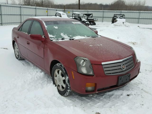 1G6DM577440137683 - 2004 CADILLAC CTS RED photo 1
