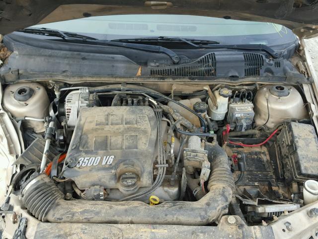 1G1ZT51816F130531 - 2006 CHEVROLET MALIBU LT GOLD photo 7