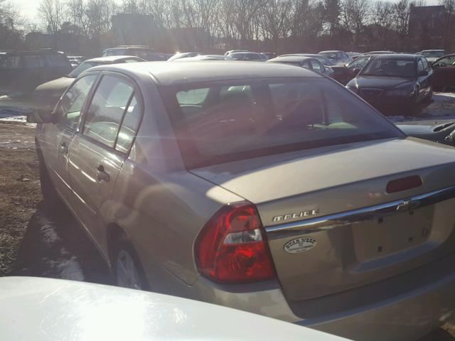 1G1ZT51866F127589 - 2006 CHEVROLET MALIBU LT Qızıl foto 3