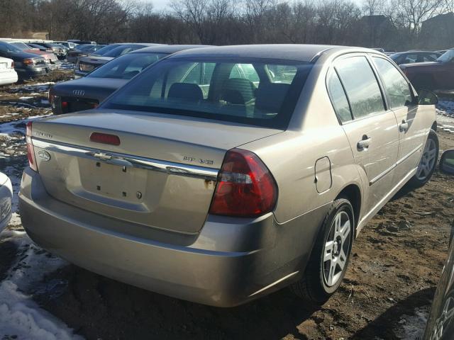 1G1ZT51866F127589 - 2006 CHEVROLET MALIBU LT Qızıl foto 4