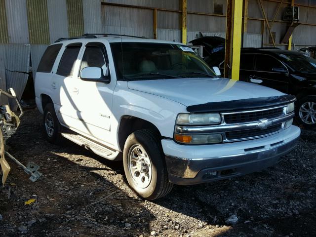 1GNEC13Z82R137402 - 2002 CHEVROLET TAHOE C150 WHITE photo 1