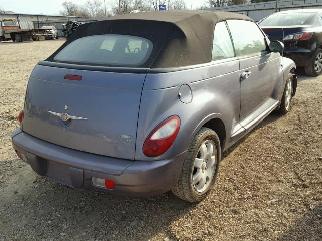 3C3JY55E47T627669 - 2007 CHRYSLER PT CRUISER PURPLE photo 4