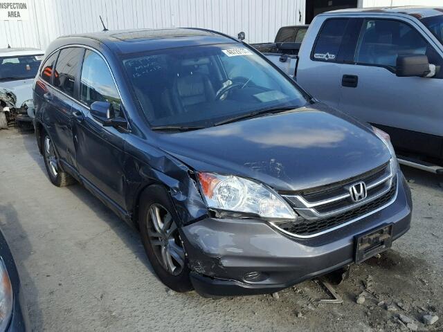 5J6RE4H72AL061734 - 2010 HONDA CR-V EXL GRAY photo 1