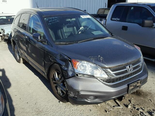 5J6RE4H72AL061734 - 2010 HONDA CR-V EXL GRAY photo 9