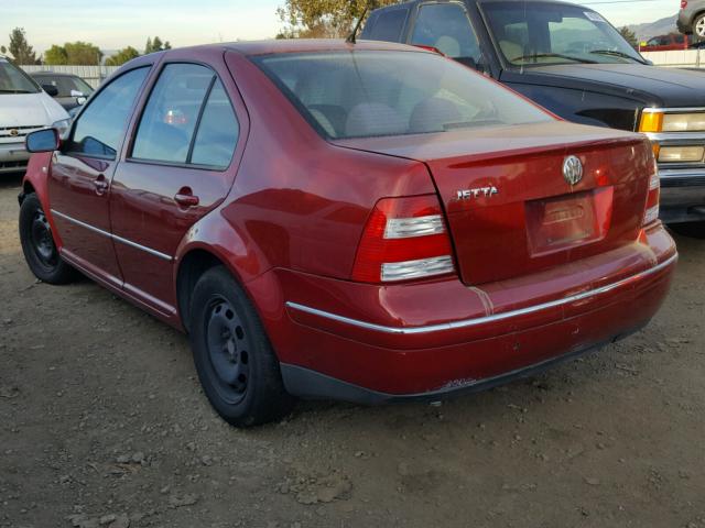 3VWRK69M75M072048 - 2005 VOLKSWAGEN JETTA GL BROWN photo 3