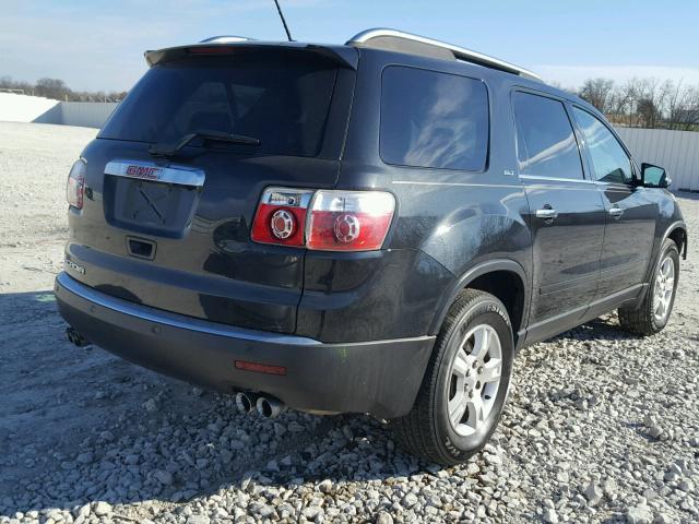 1GKER23D29J119590 - 2009 GMC ACADIA SLT BLACK photo 4