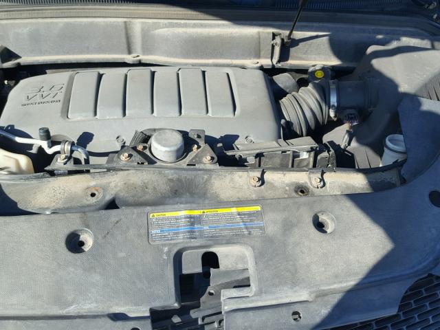 1GKER23D29J119590 - 2009 GMC ACADIA SLT შავი ფოტო 7