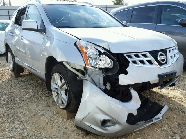 JN8AS5MV6DW620926 - 2013 NISSAN ROGUE S SILVER photo 9