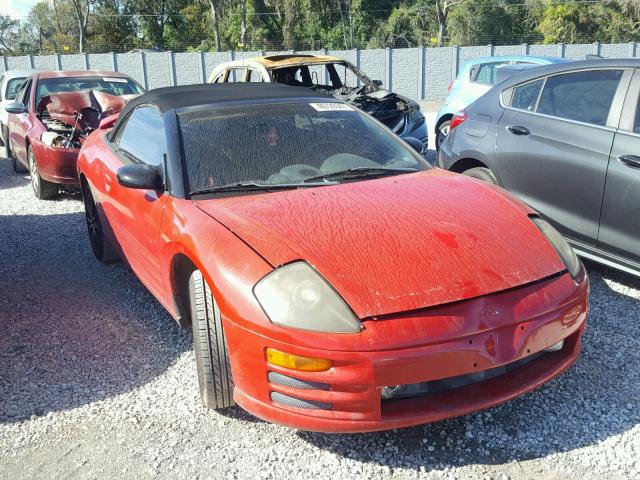 4A3AE45G91E171060 - 2001 MITSUBISHI ECLIPSE SP RED photo 1