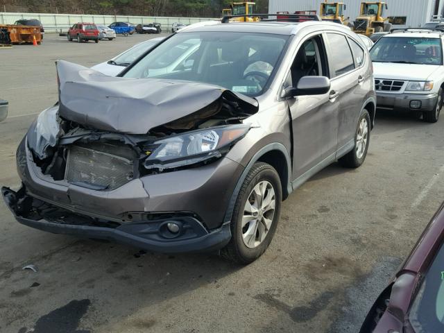 5J6RM4H78CL003939 - 2012 HONDA CR-V EXL 棕色 照片 2