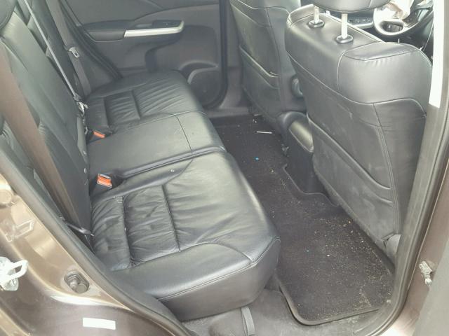 5J6RM4H78CL003939 - 2012 HONDA CR-V EXL 棕色 照片 6