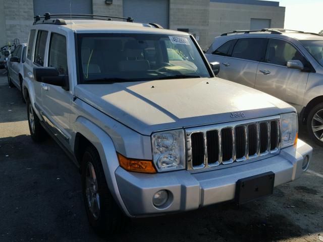 1J8HH58227C589178 - 2007 JEEP COMMANDER SILVER photo 1