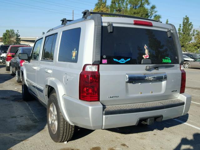 1J8HH58227C589178 - 2007 JEEP COMMANDER 银色 照片 3