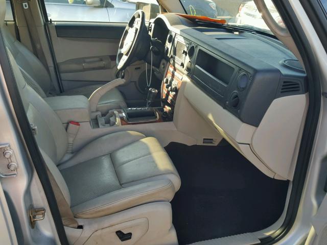 1J8HH58227C589178 - 2007 JEEP COMMANDER 银色 照片 5