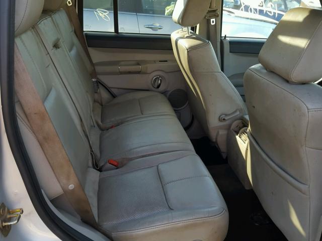 1J8HH58227C589178 - 2007 JEEP COMMANDER 银色 照片 6