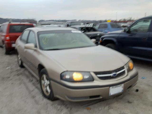 2G1WH52K639425515 - 2003 CHEVROLET IMPALA LS BROWN photo 1