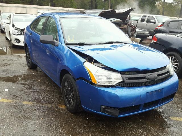 1FAHP3FN0AW299464 - 2010 FORD FOCUS SE BLUE photo 1