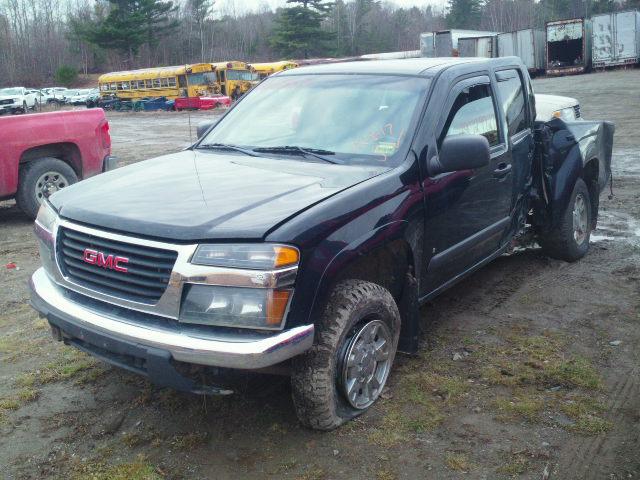 1GTDT13E188107027 - 2008 GMC CANYON BLACK photo 2