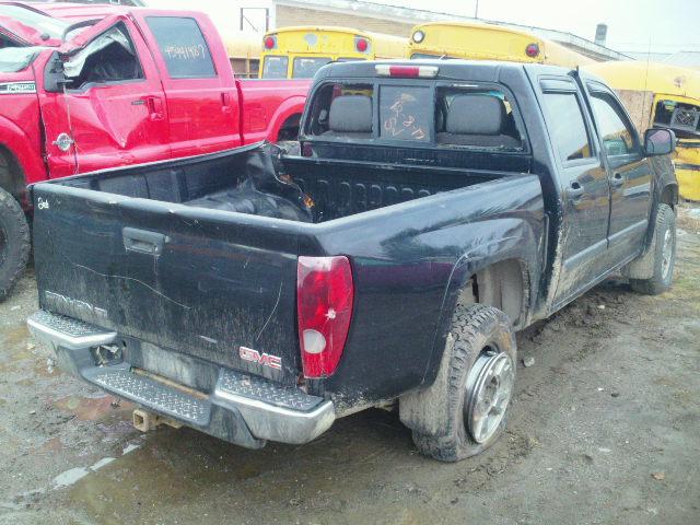 1GTDT13E188107027 - 2008 GMC CANYON BLACK photo 4