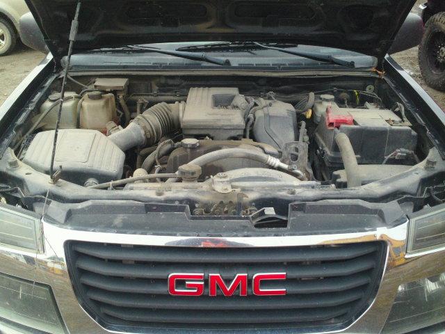 1GTDT13E188107027 - 2008 GMC CANYON BLACK photo 7